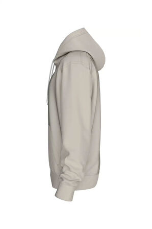 Erkek Ck Box Kapüşonlu Sweatshirt - Gri | M
