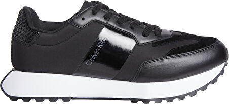 CALVIN KLEIN LOW TOP LACE UP NYLON WOVEN Sneaker