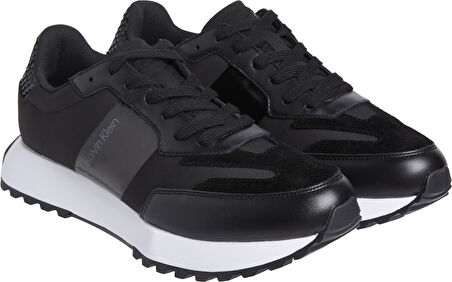 CALVIN KLEIN LOW TOP LACE UP NYLON WOVEN Sneaker