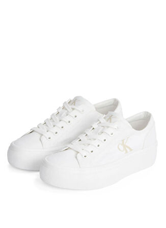 Calvin Klein Beyaz Kadın Sneaker YW0YW01763