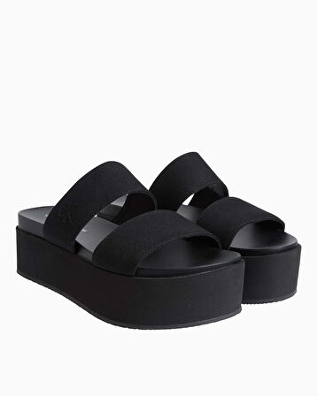 Calvin Klein Flatform Logolu Terlik