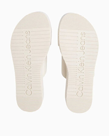 Calvin Klein Flatform Logolu Terlik