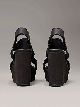 WEDGE SANDAL WEBBING IN
