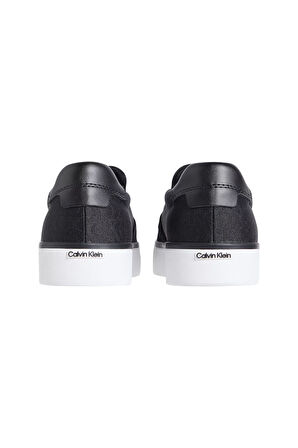 Kadın Ck Vulc Slip On Jacq Sneakers - Siyah | 37