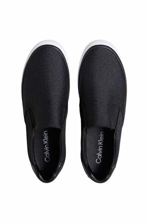 Kadın Ck Vulc Slip On Jacq Sneakers - Siyah | 38