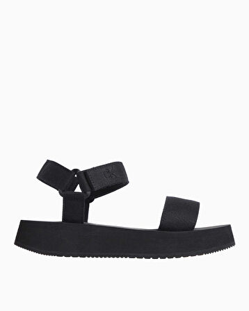 Calvin Klein Velcro Webbin Flat Terlik