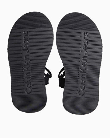 Calvin Klein Velcro Webbin Flat Terlik