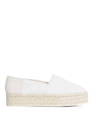 Calvin Klein Beyaz Kadın Espadril YW0YW01736