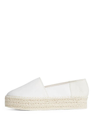 Calvin Klein Beyaz Kadın Espadril YW0YW01736
