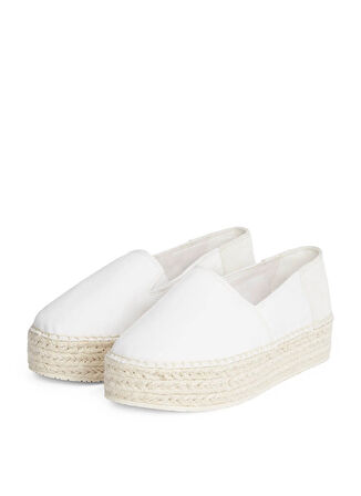 Calvin Klein Beyaz Kadın Espadril YW0YW01736