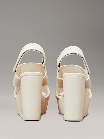 WEDGE SANDAL WEBBING IN