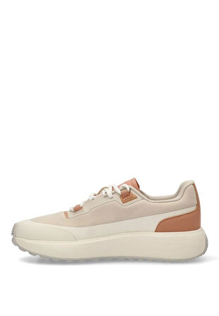 Calvin Klein Kadın  Bej Logolu Sneaker