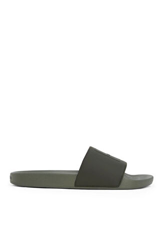 Calvin Klein Haki Erkek Plaj Terliği POOL SLIDE W/ CK SQUARE
