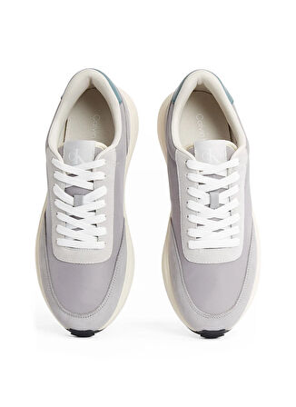 Calvin Klein Gri Erkek Sneaker ATHLEISURE RUNNER LACEUP MIX