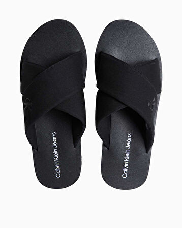 Calvin Klein Cross Flat Logolu Terlik