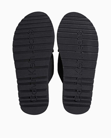 Calvin Klein Cross Flat Logolu Terlik