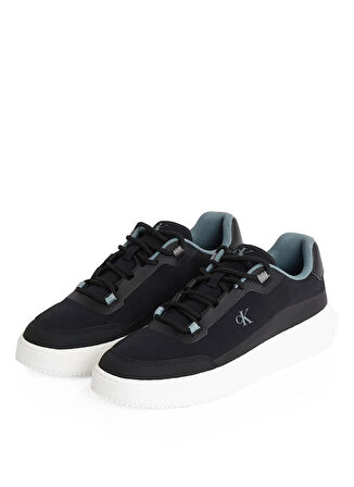 Calvin Klein Siyah Erkek Sneaker CHUNKY CUPSOLE TECH RIPSTOP
