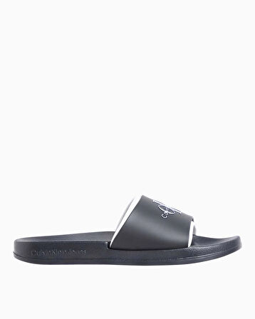 Calvin Klein Slide Rubber Neopren Monogram Slide Terlik