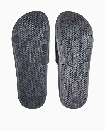 Calvin Klein Slide Rubber Neopren Monogram Slide Terlik