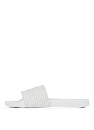 Calvin Klein Beyaz Erkek Plaj Terliği SLIDE AOP PRINT