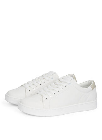 Calvin Klein Beyaz Erkek Sneaker LOW TOP LACE UP NU