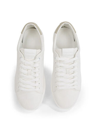 Calvin Klein Beyaz Erkek Sneaker LOW TOP LACE UP NU
