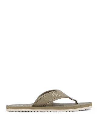 Calvin Klein Bej Erkek Plaj Terliği THONG+ CV