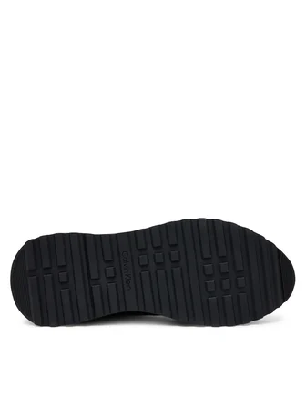 Calvin Klein Siyah Erkek Sneaker LOW TOP LACE UP REPREVE MIX
