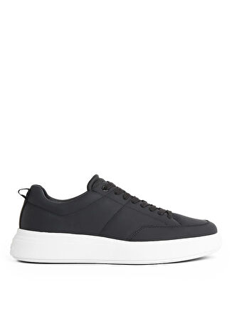 Calvin Klein Siyah Erkek Sneaker LOW TOP LACE UP BSKT PAD