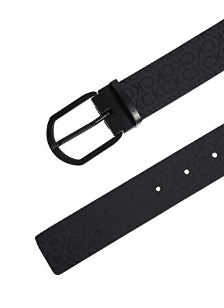 Calvin Klein Erkek Kemer ADJ CASUAL ROUND MONO 35MM