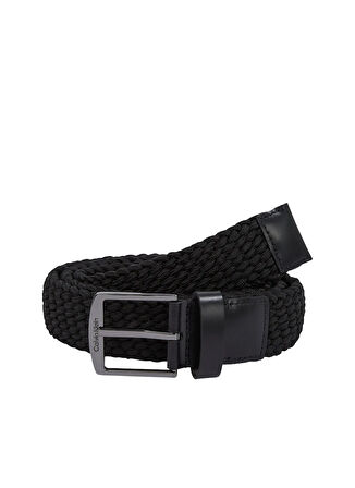 Calvin Klein Erkek Kemer CK CASUAL ELASTIC BRAIDED 35MM