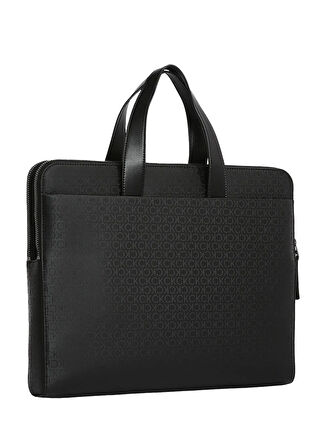 Calvin Klein Siyah Erkek Laptop Çantası CK SLEEK 2G LAPTOP BAG MONO