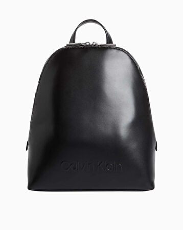 Calvin Klein Embossed Round Backpack Sırt Çantası