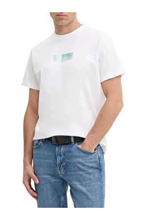 Calvin Klen Gel Ovarlay Erkek T-Shirt K10K114174