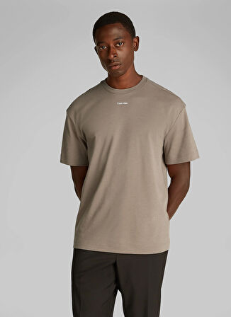 Calvin Klein Gri Erkek T-Shirt K10K112487PB8