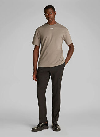 Calvin Klein Gri Erkek T-Shirt K10K112487PB8