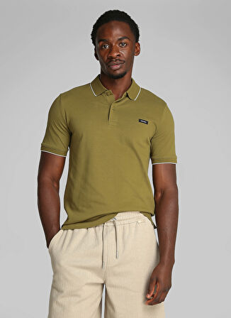 Calvin Klein Yeşil Erkek Polo T-Shirt K10K112751LHT