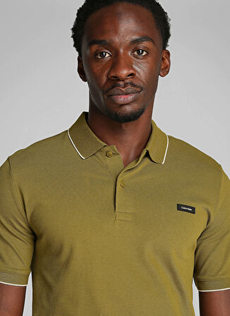 Calvin Klein Yeşil Erkek Polo T-Shirt K10K112751LHT