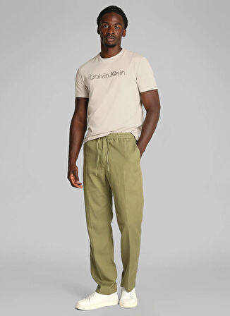 Calvin Klein Gri Erkek T-Shirt K10K114169PDV