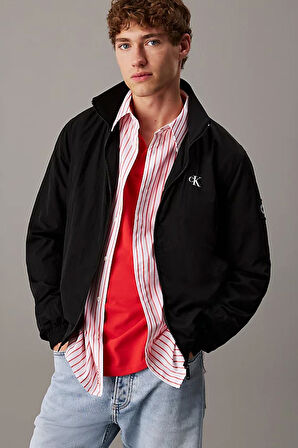 Erkek Ck Harrington Dolgusuz Ceket - Siyah | M