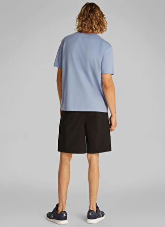 Calvin Klein Jeans Mavi Erkek T-Shirt J30J327471CKG MONOLOGO SHIFT TEE