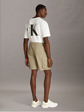 CALVIN KLEIN WASHED CARGO SHORT Şort