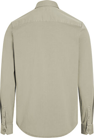CALVIN KLEIN GARMENT DYE COTTON TWILL SHIRT Gömlek