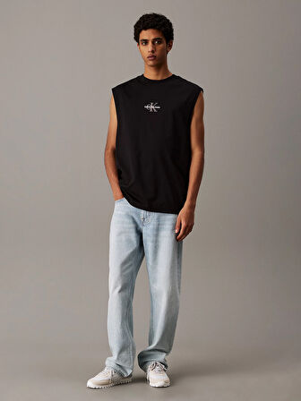 CALVIN KLEIN MONOLOGO SLEEVELESS TEE T-Shirt