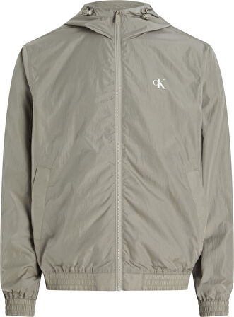 CALVIN KLEIN NYLON HOODED WINDBREAKER Mont