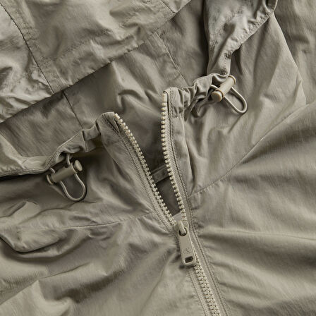 CALVIN KLEIN NYLON HOODED WINDBREAKER Mont