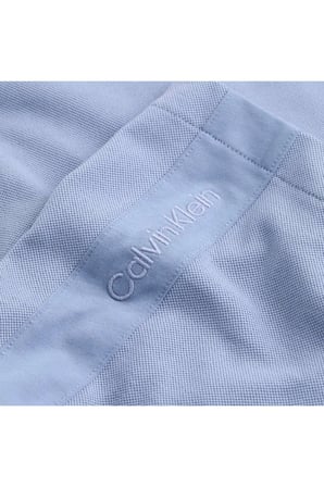 LOGO TAPE POLO, CKG Mavi Erkek T-Shirt & Polo