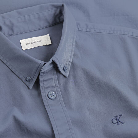 CALVIN KLEIN GARMENT DYE COTTON TWILL SHIRT Gömlek