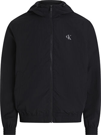 CALVIN KLEIN NYLON HOODED WINDBREAKER Mont