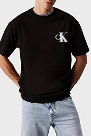 Calvin Klein Erkek T Shirt J30J327475 BEH